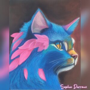 Dessin aux pastels - Intense - 24x30cm