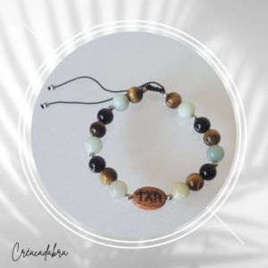 Bracelet Pierres & Runes “Calmer ses peurs et angoisses”