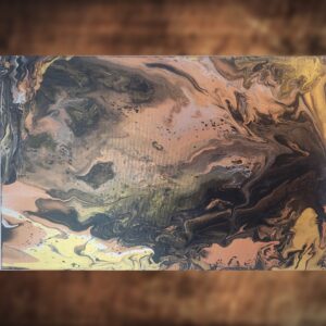 Tableau - Ébullition Céleste - Acrylique 40x60cm