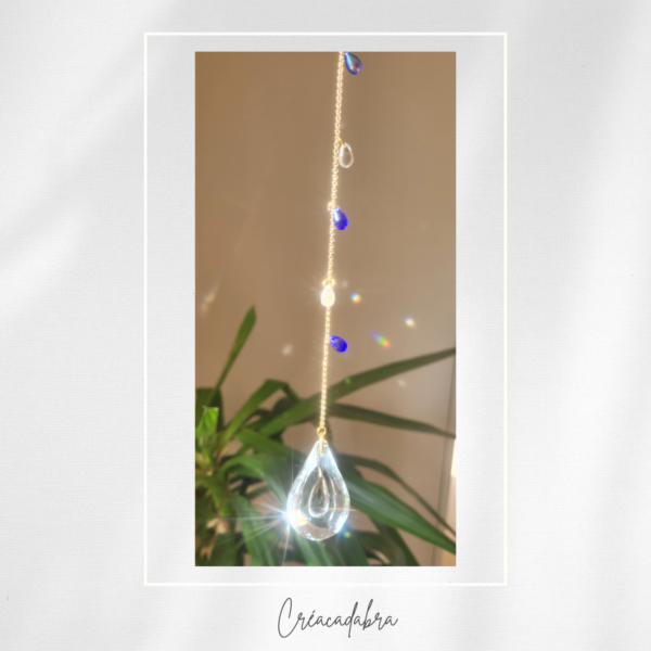Attrape soleil artisanal gouttes lumineuses Créacadabra