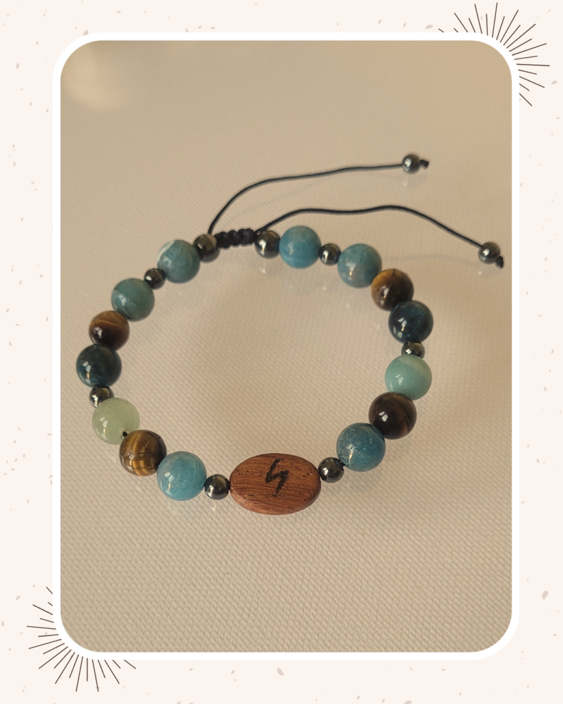 Bracelets pierres et runes