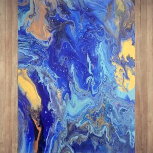 Tableau - Courant abyssale - Acrylique 30x40cm